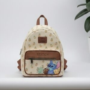 COPY - Stitch Pineapple MiniLoungefly Disney Lilo & Stitch Pineapple Mini Backp…